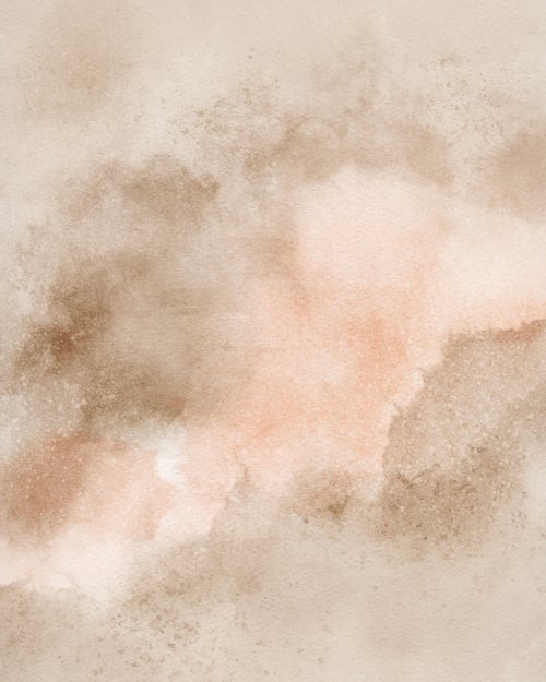 Brown Aesthetic Watercolor Background